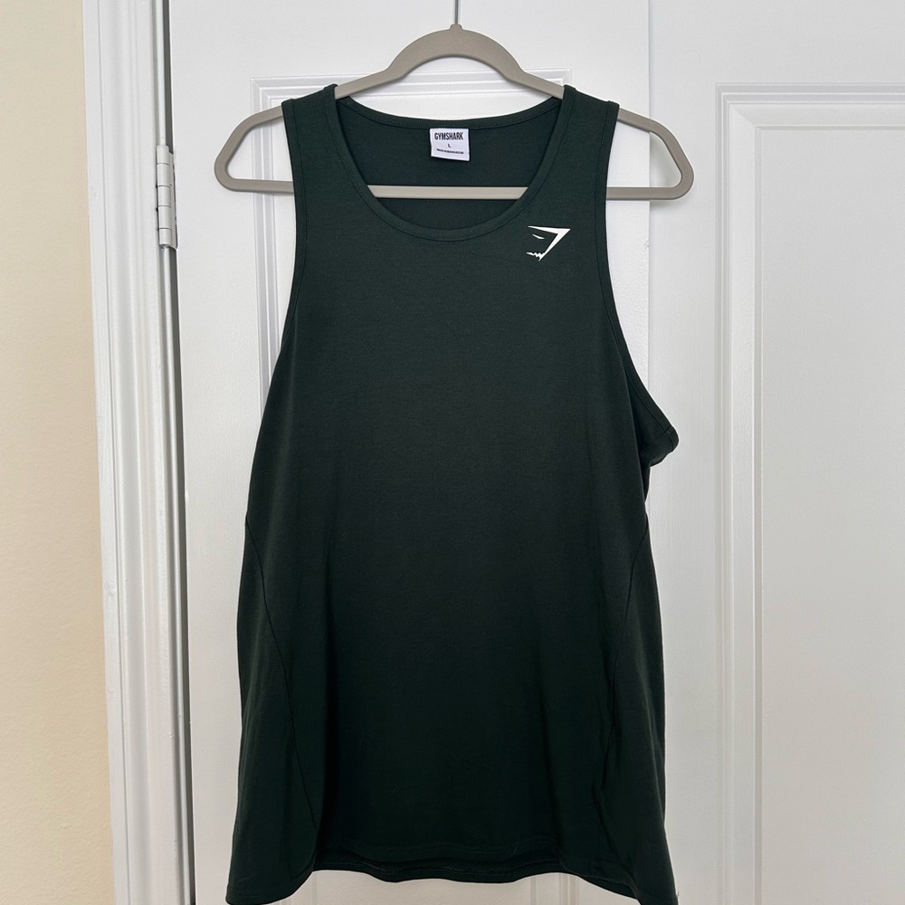 Gymshark Dark Green Tank Top
